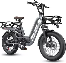 Libra 1200W Electric Bike for Adult 32MPH48V LG Battery EBike with basket UL2849