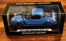 Shelby Collectibles Legend Series 2013 Ford Mustang Boss 302 1:18 Blue Diecast