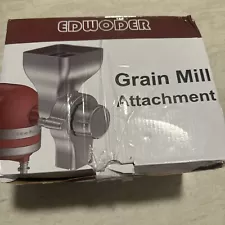 EDWODER Grain Mill Attachment for KitchenAid Stand Mixer 12 Grind Settings