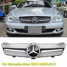 Front Grill Grille w/Star For Mercedes Benz W219 CLS350 CLS500 CLS550 2009-2011 (For: 2009 Mercedes-Benz CLS550)