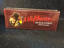 A NIGHTMARE ON ELM STREET COLLECTOR CARD SET BRAND NEW FACTORY SEALED