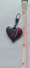 Heart Polymer Clay Pendant