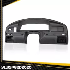 Fit For 1992-1997 Ford F150 F250 F350 Instrument Cluster Dash Panel Bezel Cover (For: Ford F-250)