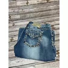 Miss Me Women’s Jeans Mid Rise Bootcut Blue Size 32