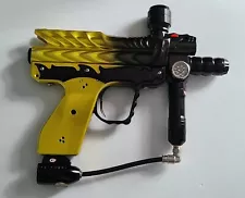 Bob Long 2k Dragon Intimidator Gold Into Black Fade Paintball Marker