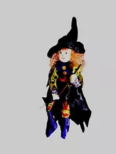 Kitchen Witch Posable 13 Inch Tall Whimsical Shelf Sitter