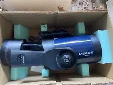 Meade - LX90 EMC f/8 8” Dark Blue Telescope Used But Still In Box