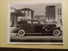 Old photo of a 1930's Pierce-Arrow four door sedan