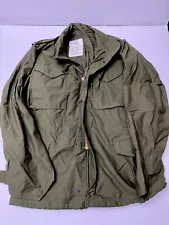 US Military Issue M-65 Field Jacket Vietnam 1972 Small Regular,Olive Green.New