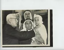 1957 SAUDI ARABIA PRINCE MASHUR ORIGINAL PHOTO VINTAGE c