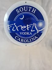 Firefly Vodka. South Carolina Sign 12 In Round. Man Cave-nostalgia