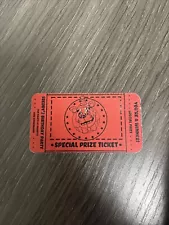 Five Nights Freddy’s FNAF 10th anniversary PAX West 2024 Special Prize Ticket