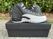 AIR JORDAN 12 BLACK WOLF GREY EARLY UNRELEASED PAIR!