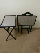 Classic Custom Folding Tables with Granite Top. SALE PRICE