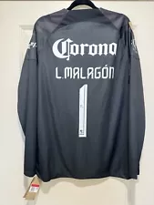 Luis Angel Malagon #1 Mens LARGE Nike Goalkeeper Jersey Club America