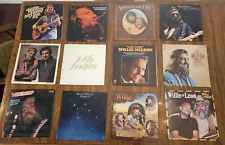 Willie Nelson Lot of 11 Albums (11 LPs) Clean Vinyl