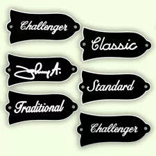 Guitar Parts For US Gibson Les Paul Standard TRUSS ROD COVER PLATE Print logo