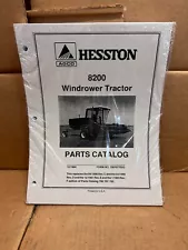 AGCO HESSTON 8200 WINDROWER TRACTOR PARTS CATALOG