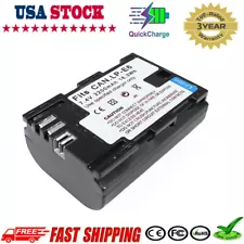 LP-E6 Battery For Canon EOS 70D 60D 80D 5D 6D 7D 90D Mark II III XC10