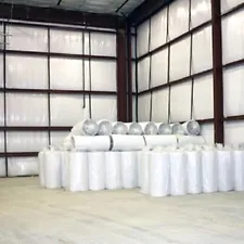 400sqft Reflective WHITE Foam Core Insulation, RADIANT BARRIER 48" X 100ft roll