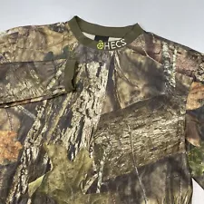 HECS Hunting Shirt Large Camo Stealthscreen Lightweight Long Sleeve Pullover