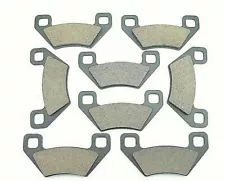 Front & Rear Brake Pads for 2011 2012 2013 2014 Arctic Cat Prowler HDX 700 (For: 2013 Arctic Cat 700)