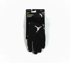 Nike Jordan Superbad 5.0 Magnigrip "OREO" Football Gloves Sz XL NEW CJ9850 091