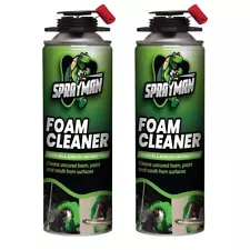 Sprayman Spray Foam Gun Cleaner ( 2x12.3oz) 2 Pack