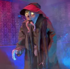 6.5' ANIMATED ZOMBIE FISHERMAN Halloween Prop HAUNTED HOUSE