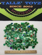 Vintage*Clear Bingo Chips*Mixed Colors*8.6 OZ*Lucky*Smoke Free*200+