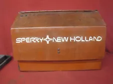 Vintage Holland 847 Round Hay Baler Roller Twine Box