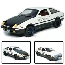 1:28 Initial D Toyota AE86 Model Car Alloy Diecast Toy Vehicle Collection Gift