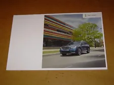 2020 LINCOLN CORSAIR SALES BROCHURE 20 PAGES MINT!