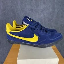 Nike High Jump Shoes Mens 11 Blue/Yellow VINTAGE Track Sneaker Collectible 80s