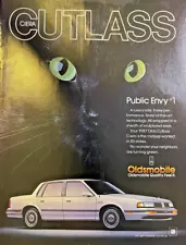 Magazine Advertisement 1986 Oldsmobile Cutlass Ciera