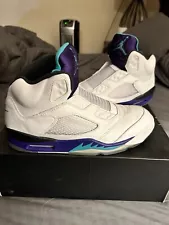 Size 10 - Air Jordan 5 Grape Retro NRG Fresh Prince