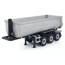 Metal 1/14 RC 3-Axle Hydraulic Dump Trailer for Remote Control Tractor Trucks***