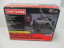 Craftsman 925530 1-1/2 H.P Router/Router Table, Two Extensions Combo