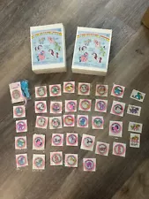 Vintage My Little Pony Puffy Stickers Lot of 37 Temporary Tattoos 1980s