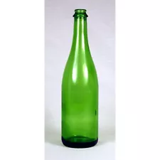 750mL Emerald Green Champagne Bottles - Case of 12