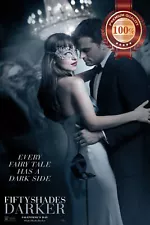 FIFTY SHADES DARKER 2017 OFFICIAL ORIGINAL CINEMA MOVIE PRINT PREMIUM POSTER