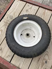 Wheel Horse C 300 400 Series Front Tire And Wheel. Nice 16x6.50-8 Tire