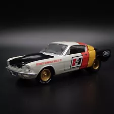 1966 66 FORD MUSTANG FASTBACK 2+2 HURST 1:64 SCALE COLLECTIBLE DIECAST MODEL CAR