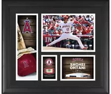 [Not for sale] MLB Real Game Ball with Shohei Ohtani Photo Frame