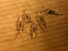 Lot of 5 Vintage Neon Bulbs from 1962 Tube Organ for Synthesizer A078? (Qty Ava)