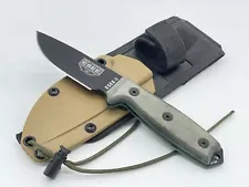 ESEE KNIVES USA Rowen ESEE-3 Drop Point Survival MINT IN SHEATH