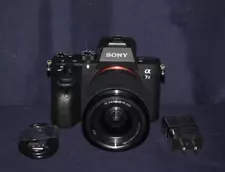 Sony Alpha a7 III Full Frame Mirrorless Digital Camera with 28-70mm Lens.