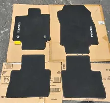 TOYOTA VENZA OEM 2021-2023 BLACK CARPET FLOOR MATS 4 PC ⭐️ MINT Condition