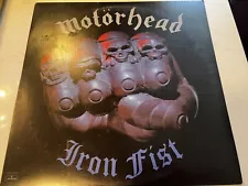 Motörhead / Iron Fist 1982 PROMO "NOT FOR SALE" NM VINYL Mercury – SRM-1-4042