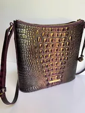 The Katie Crossbody Brahmin Fig Jam Melbourne 74903410.5″ W 10.2″ H 2.5″ D.